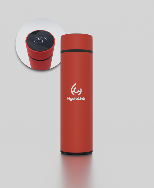 HydroLink V1 Smart Bottle - Red